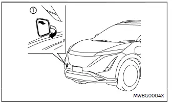 Nissan Ariya. Abschleppen Ihres Fahrzeugs