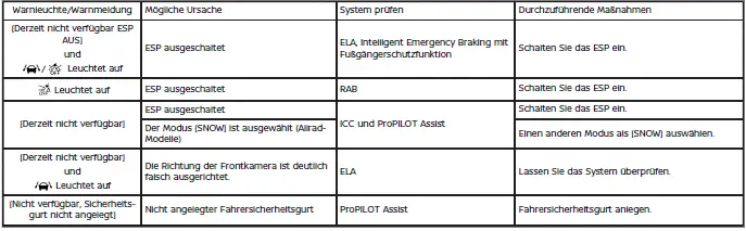 Nissan Ariya. Fahrerassistenzsysteme