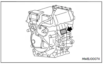 Nissan Ariya. Fahrzeugidentifikation