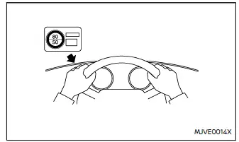 Nissan Ariya. Reparieren eines defekten Reifens